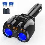 2026 Upgraded Cigarette Lighter Splitter, Superone 180W 2-SOCKET .... Fixed Price $32.79.