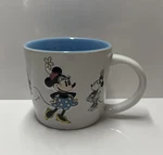 Disney Park Minnie Mouse Coffee Mug Tea Cup Embossed 3D 8OZ Timeless Retro Poses. Fixed Price $29.11.