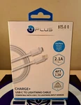 Uplus Usb To Lightning Cable Charger 4FT Apple Iphone 6S 7 8. Fixed Price $9.99.