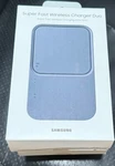 Samsung Wireless Charger Duo Fast Pad 15W Gray EP-P5400TBEGUS Openbox. Fixed Price $27.99.