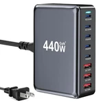 440W Fast Usb Gan Charger Block 8 Port Charging Station Hub Brick... Ship. Fixed Price $71.99.