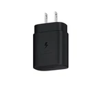 Samsung Official 25W Travel Adapter (SM-TA800) No Cable Black Preowned!!. Fixed Price $9.10.