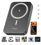 Magnetic Wireless Portable Charger, 10000MAH Power Bank With PD20W Fast Charging. Fixed Price $45.00.