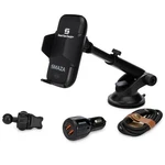 Smaza Wireless Car Charger Mount, Phone Holder, Windshield, Ac Air Vent, Dash. Fixed Price $69.99.