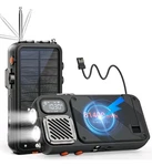 Semmorn Emergency RADIO&22000MAH Solar Power Bank, Fm Noaa Weather. Fixed Price $30.00.