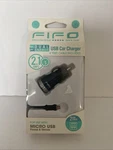 Fifo Micro Usb Car Charger With 4FT Cable (black). Fixed Price $8.75.