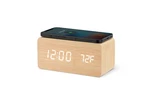 Led Wireless Charging -wooden Alarm Clock Qi Phone Charger Digital Temp.... Fixed Price $27.91.