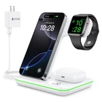 Waitiee Foldable Wireless Charger For Iphone 17 16 15 14 13 12 11 X 8, White. Fixed Price $46.37.