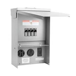 Temporary Electrical Power Outlet Panel Weatherproof Rv Receptacle Box With 3.... Fixed Price $152.51.