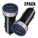 2 Pack Usb Car Charger For Apple Iphone Samsung Galaxy Google Lg Motorola. Fixed Price $15.19.