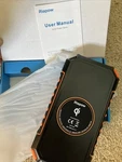 T11W Riapow Solar Charger Power Bank Portable 26800MAH. Fixed Price $19.99.