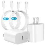 Iphone 17 16 Fast CHARGING,2PACK 20W Quick Usb Block Chargers.... Fixed Price $45.59.