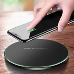 Us 30W Wireless Charger Metal Fast Charging Mat Pad For Iphone 16 15 14 13 Xs Xr. Fixed Price $12.49.
