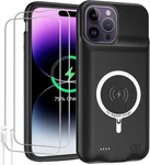 Battery Case For Iphone 14 Pro Max,upgraded 10800MAH Rechargeable Black. Fixed Price $51.76.