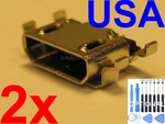 2X Micro Usb Charging Port Sync For Lg K40 X420/QN K12 Plus LMX420EMW/MM/TM Usa. Fixed Price $5.89.