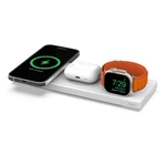 Belkin Boostcharge Pro 15W 3-IN-1 Wireless Charging Pad With Magsafe White. Fixed Price $60.00.