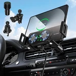 Jdhdl Wireless Car Charger Mount, 15W Dual Coil One-touch Rotatable Phone.... Fixed Price $76.60.