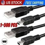 3FT Mini Usb Data Sync Charger Charging Cable Cord Satnavs, Dash Cam Lot. Fixed Price $35.49.