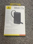 Baseus 10000MAH Power Bank 22.5W Fast Charging Built-in Usb-c Cable Black New. Fixed Price $29.99.