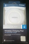 Samsung Wireless Charging Pad With Microusb Charger. Fixed Price $39.99.