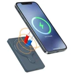 Mycharge Maglock 3K 3000MAH/12W Wireless Charger + Usb-c Power Bank Blue. Fixed Price $15.99.