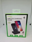 Gomovi By Vivitar Wireless Charging Stand For Iphone Samsung Qi Enabled Devices. Fixed Price $21.99.