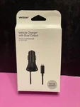 Verizon Vehicle Charger VPC34MICR-M Micro Usb Dual Output 5V/3.4A New Sealed. Fixed Price $10.95.