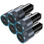 5 Pack Usb Car Charger Adapter, Aymla 60W Dual Pd 3.0 Auto Cigarette Lighte.... Fixed Price $39.53.