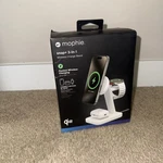 Mophie Snap+ 3-IN-1 Wireless Charging Stand QI2, Magsafe, Iphone, Airpods, Watch. Fixed Price $79.99.