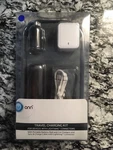 New Iphone Travel Usb Charger Kit Home Car Battery ( Onn. Fixed Price $16.99.