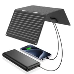Ecosonique 30W Solar Panel Charger Portable Foldable, Usb-& Usb-a Charging, E.... Fixed Price $60.57.