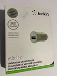 Belkin High-power 12W 2.4A In-vehicle Charger Usb Hub/head Gold F8M730BTGLD. Fixed Price $16.45.