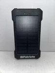4PATRIOTS Power Cell Portable Solar Bank Rechargeable External Battery. Fixed Price $34.99.