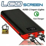 4USB Power Bank 10000MAH Portable External Battery Backup Charger Fast Charging. Fixed Price $21.95.