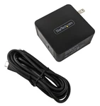 Startech WCH1CBK 60W Usb-c Wall Charger Power Adapter W/6FT Cable Foldable New. Fixed Price $40.38.