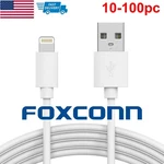 Lot 10X 100X 3FT Foxconn Usb Data Charging Cord Cable For Iphone 12 11 8 7 6S. Fixed Price $41.39.