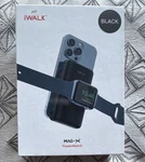 Iwalk Mag-x Magnetic Charger For Apple Watch, Black, 110X62X25MM MXB001. Fixed Price $14.99.