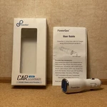 Powergen 2A Car Charger, White, For Usb Cables, Used, Cleaned. Fixed Price $8.00.