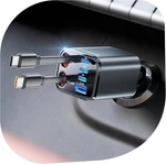 Superone 6 In 1 Retractable Car Charger With Dual Type Cables, 99W Ultra-compa. Fixed Price $32.99.