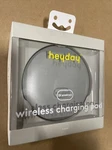 Heyday Qi Wireless 5W Charging Puck - Wild Dove / Grey. Fixed Price $6.99.