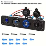 4 In 1 On/off Charger Socket Panel Pd Type And Qc 3.0 Usb Power. Fixed Price $14.03.