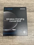 Samsung Wireless Charging Pad Qi Fast Charge Convertible, Black. Fixed Price $10.00.