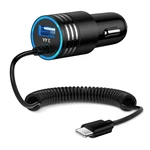 Android Car Charger Fast Charging Cord Type 3.4A Usb Cigarette Lighter Ad.... Fixed Price $25.28.