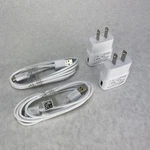 Lot Of Oem Samsung ETAOU61JWE 2.0 Amp Wall Charger And 5FT ECB-DU4EWE Cable. Fixed Price $9.01.
