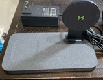 Mophie Snap+ 3-IN-1 Wireless Charging Stand Black No Watch. Fixed Price $23.99.