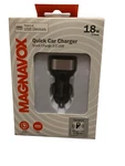 Nib Magnavox Super Fast Quick Car Charger 3.0 Usb Black For Iphone/android. Fixed Price $7.64.