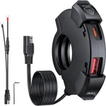 Extractme 30W Pd Motorcycle Usb-c Charger QC3.0 Waterproof Dual Port Black. Fixed Price $26.59.
