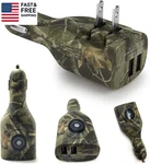 Dual Usb Car CHARGER,2-IN-1 And Home Portable Travel With Foldable. Fixed Price $34.39.