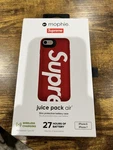 Supreme Mophie Juice Pack Air Red FW18 New York 2018 Brand Free S&h. Fixed Price $179.00.