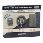 Ihome The Go 3-PIECE Charging Bundle With Bonus Airpods Case Gray. Fixed Price $15.99.